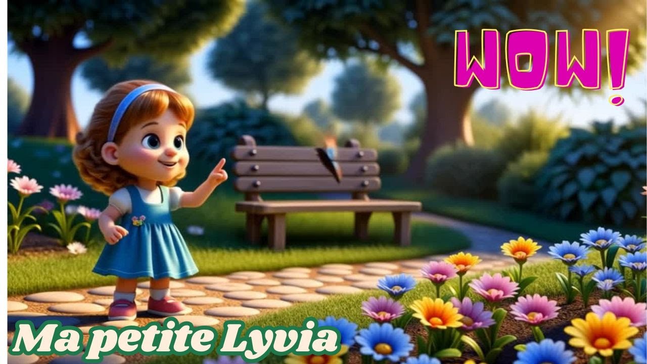 Ma petite Lyvia 👧💖 | Chanson douce et joyeuse – Inkima_Tv Show - YouTube