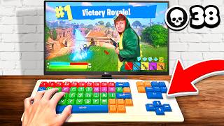 JEDER KILL = NEUE TASTATUR in Fortnite! 😂😱