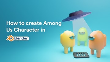 How to create Among Us character in Blender