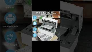 Thermal Label Printer Portable No Ink Required 203DPI 4x6 for Small Business Bluetooth USB