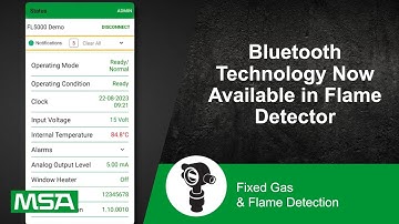 Bluetooth Technology Now Available in Flame Detector