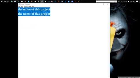Text Editor Using JAVAFX platform- intro