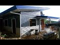 Low Cost Half Metal Cladding Small House Design Ideas Concrete and Steel Materials