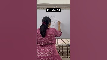 Puzzle of the day #puzzlelovers #puzzles #logicpuzzles #mathtrick #puzzlesolving #mathpuzzles