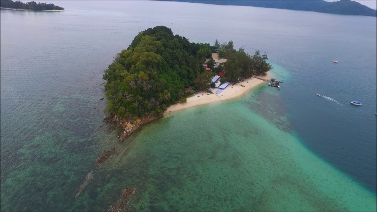 MANUKAN ISLAND, PULAU MAMUTIK ISLAND, SABAH MALAYSIA AERIAL PHOTOGRAPHY