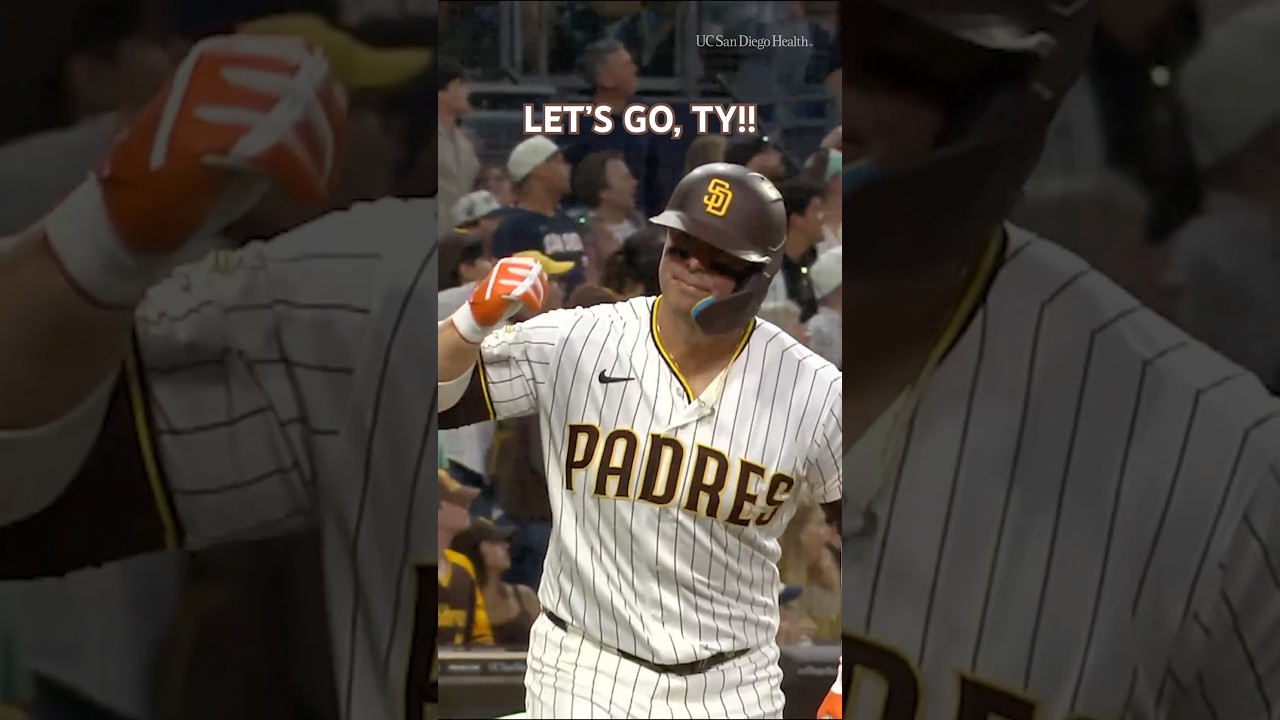 Round trip to France ✈️ #mlb #baseball #homerun #padres #win #tyfrance