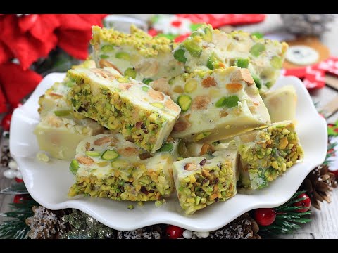 Torrone al pistacchio: morbido, goloso e semplicissimo da preparare!