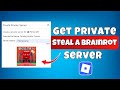 How To Get Private Server In Steal a Brainrot in Roblox - Make Private Server