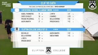 Clifton College Girls 1st XI v Cathedral School, Llandaf Womens 1st XI