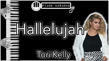Hallelujah - Tori Kelly - Piano Karaoke Instrumental