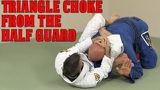 A High-Percentage Triangle Choke from Half Guard