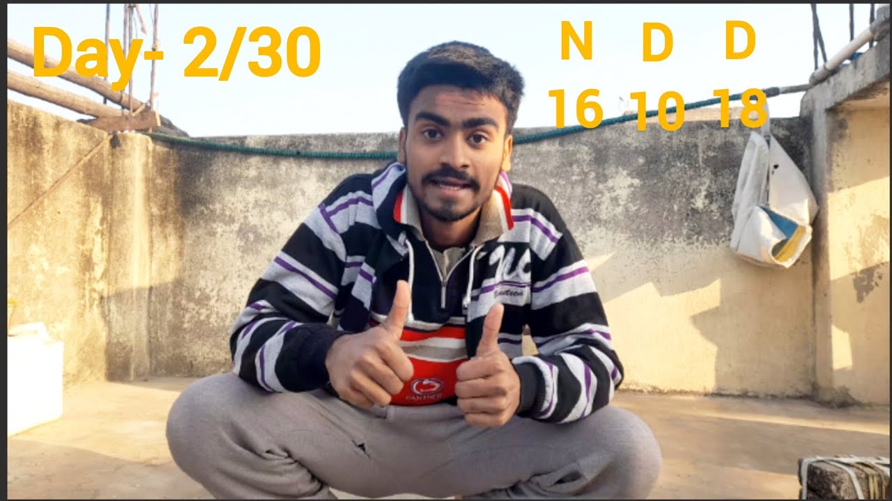 Skinny to fit journey 💪 l Day- 2 l Home workout l Motivation video 😊