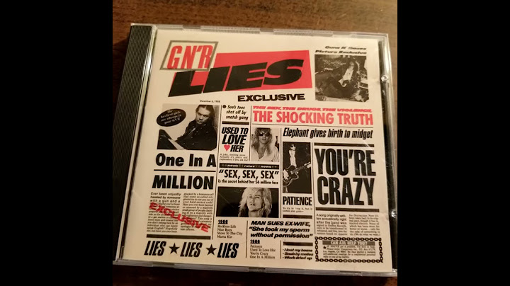 Guns N' Roses Explicit Lyrics Parental Advisory ed.Import Guns N' Roses  Format: Audio CD