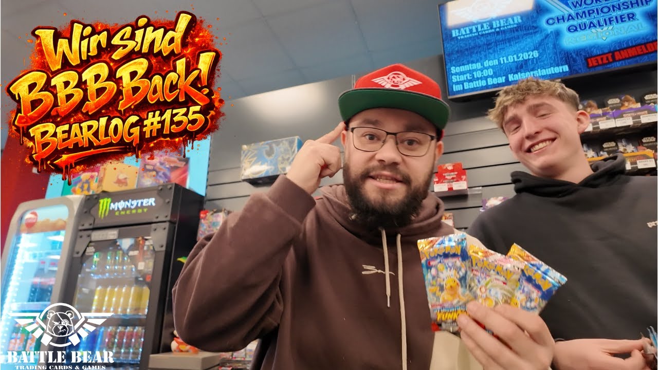 Bearlog 🐻 Neuer Bear Jerry | 106 Spieler bei der Yu-Gi-Oh! Regio & MTG in Berlin