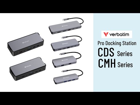 ハブ・ドッキングステーション Verbatim CMH-05/08/13/14 CDS-15/15Sバーベイタム［IODATA］