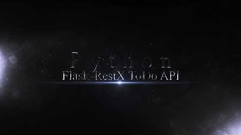 Python - Flask - RestX ToDo API