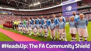 #HeadsUp | The Duke of Cambridge launches the campaign at The FA Community Shield