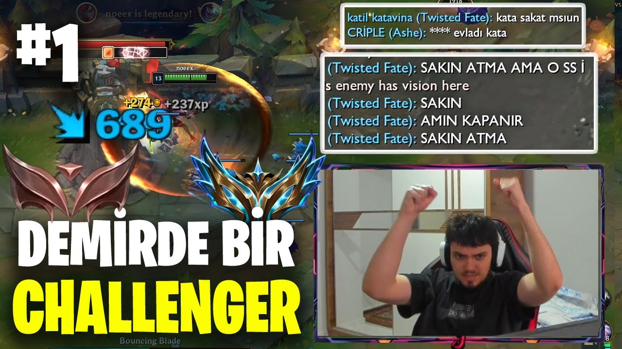 DEMİR ELODA BİR CHALLENGER OYNARSA #1