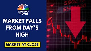 Market Sees A Sharp Fall In The Last Hour, Closes Off Record Highs | CNBC TV18 Resimi
