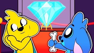 Video thumbnail of "¡DARTE UN HUESO!🐕🎤|  PARODIA MUSICAL ANIMADA CON MIKECRACK ESPECIAL 1 MILLON"