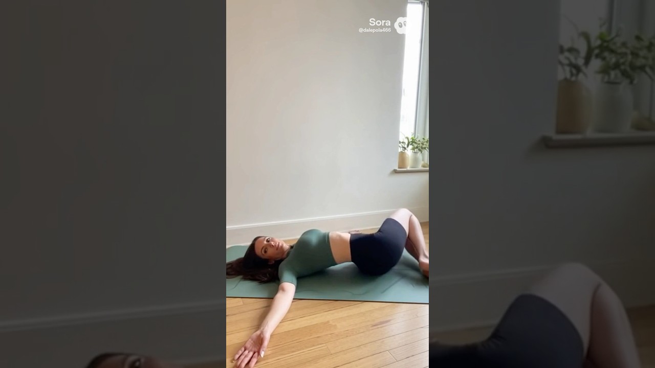 Mobility. How to do lower trunk rotation. Help ease lower back pain