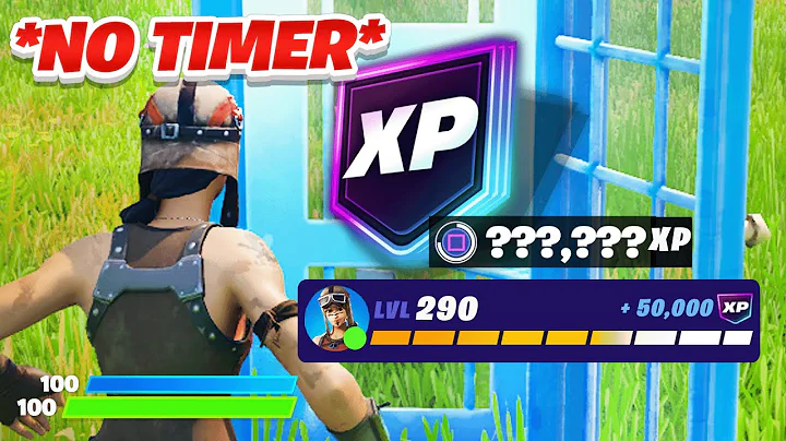 *NEW* WINTERFEST NO TIMER Fortnite XP Map to LEVEL UP FAST in Chapter 7 (RENEGADE RAIDER)