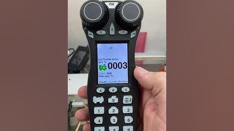 Setting the DR602 Screen time out