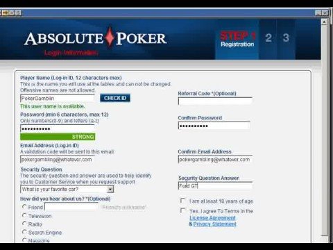 Absolute Poker Bonus Code