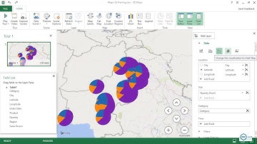 MS Excel 365 3d Maps
