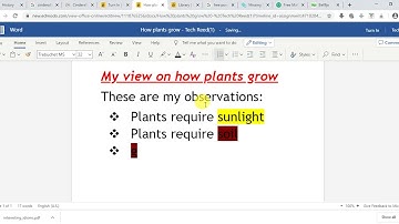 Edmodo 3 - How a student works with Microsoft Word on Edmodo directly and turn it in when completed.