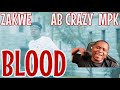 AMERICAN REACTS TO ZAKWE FT. AB CRAZY & MPK - BLOOD (OFFICIAL MUSIC VIDEO)