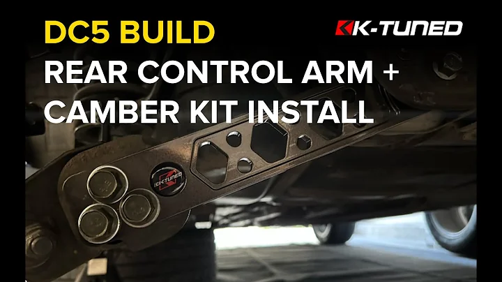 Installing KTuned Lower Control Arms & Rear Camber Kit