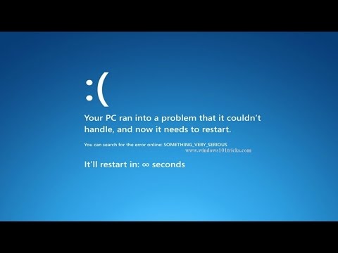 How To Fix Blue Screen Error, System Crash And Auto Restart In Windows 10 , 8.1 And 7