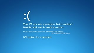 How to fix blue screen error or system Crash windows 11 or 10