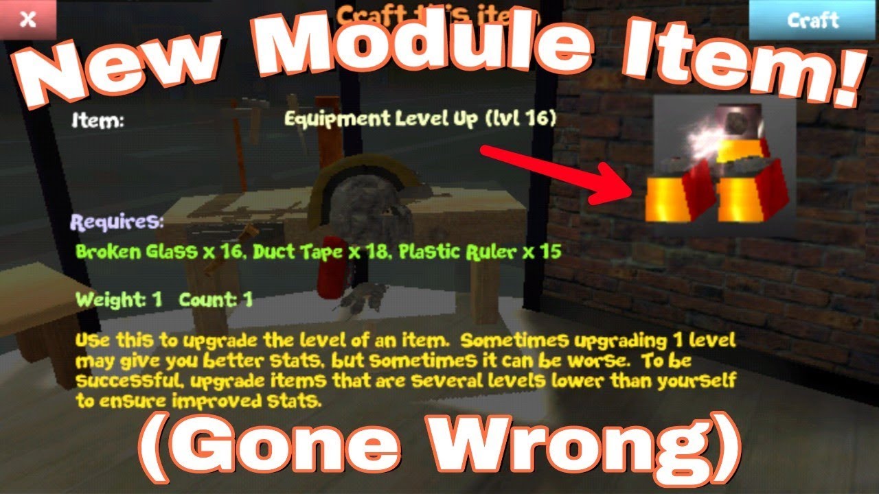 City of Chaos - New Equipment Level Up Item! (Gone Wrong)