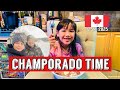 Life in Canada.Daily Walk.Champorado on a Cold Day.#buhaycanada #familyvlog
