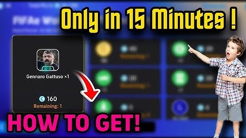 How to get Link Up Manager Gennaro Gattoso in 15 Minutes in eFootball 2026, How to get Points in Pes