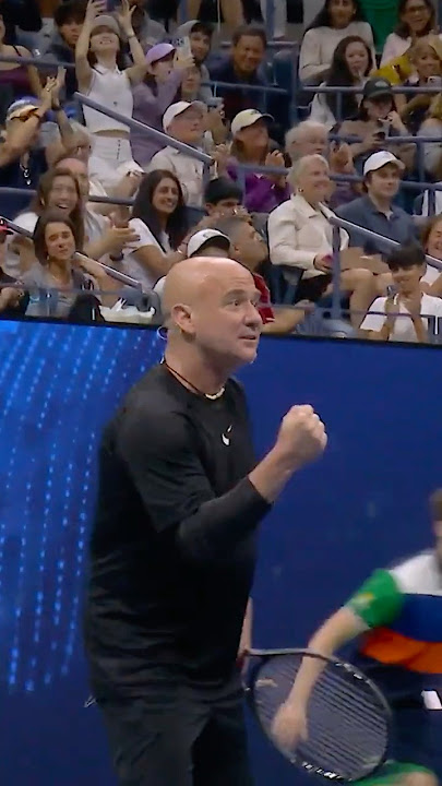 VINTAGE Andre Agassi winner! 🏅