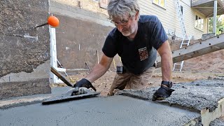 Forming and Pouring Concrete Footings  | Home Renovation & Addition Part 4