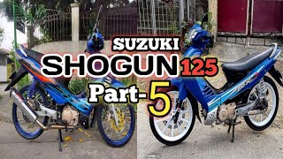 Suzuki Shogun 125 (Part-5)|Stock and Modified Compilation|LOVEMOKS CHANNEL