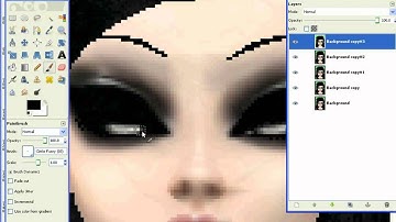 Blinking Eye Animation in GIMP