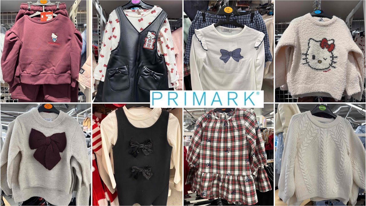 Primark kids girls clothes new collection / November 2025