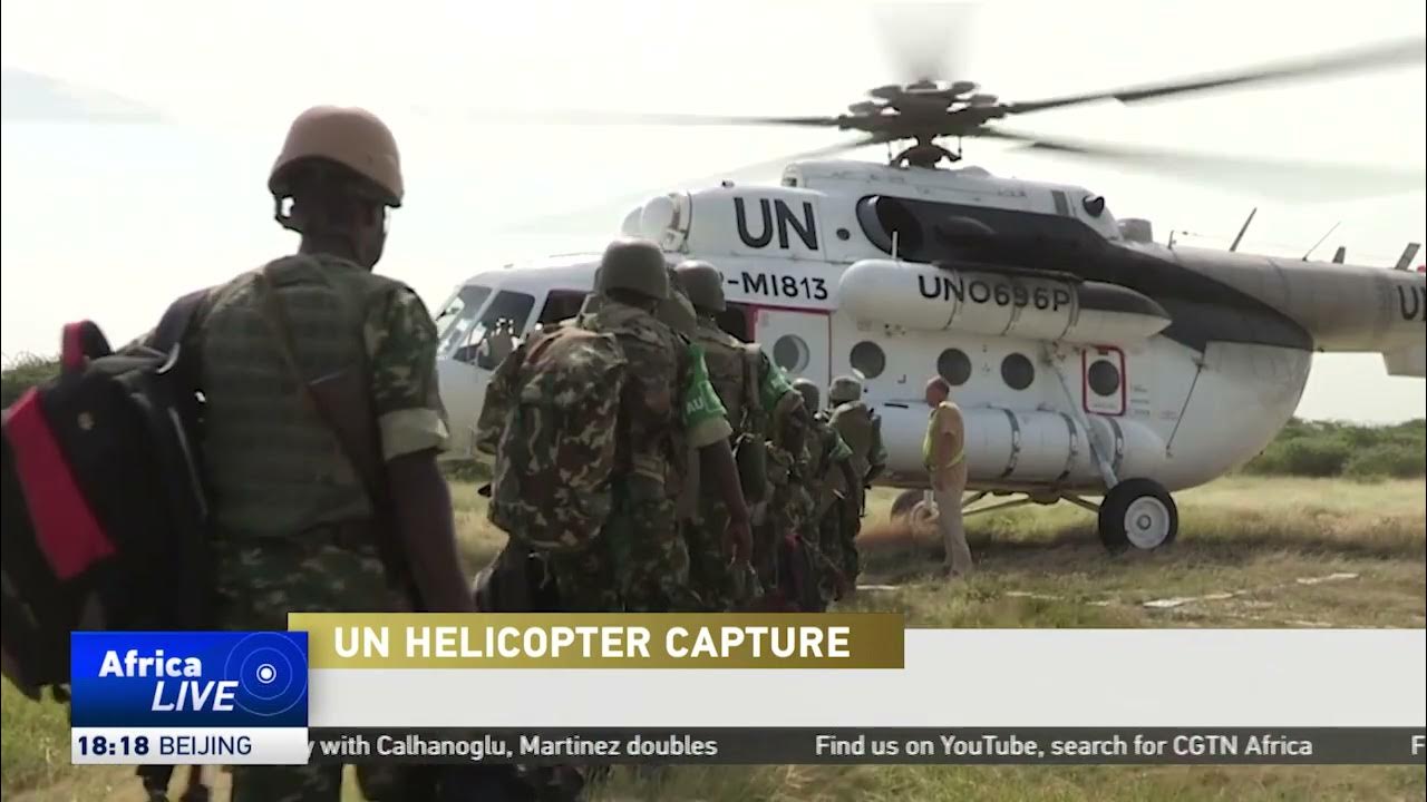 Four Ukrainians on UN helicopter seized by al-Shabaab in Somalia