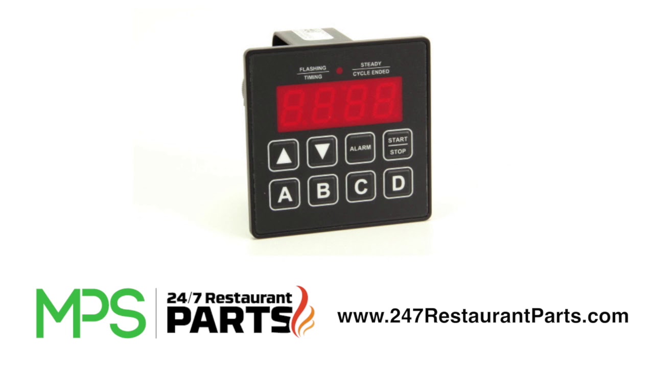 BKI TI0032 230-volt Digital 4 Button Timer