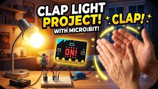 Clap lights microbit