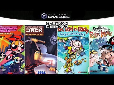 Cartoon Network Games for Gamecube