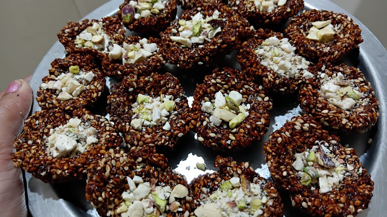  Makar Sankranti special  bowl  , til ka bowl  , til  special  sweet 