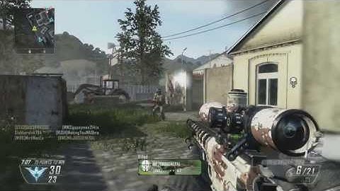 Black Ops 2: Quick Scope Slow Motion
