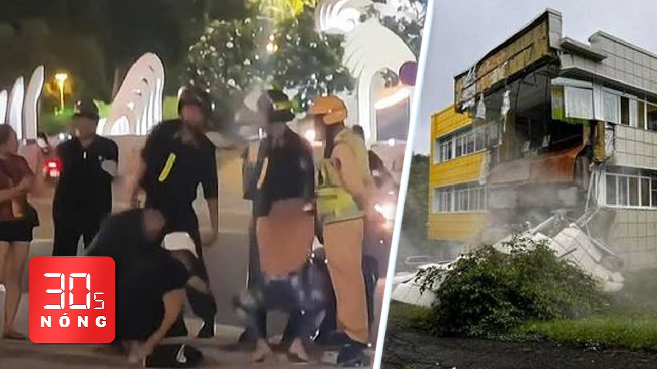 Bản tin 30s nóng: Nhóm trẻ vi phạm giao thông bị phạt ‘thụt dầu’; Động đất mạnh ở Nga