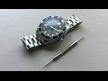 How to remove links and re-size a cotter-pin watch bracelet